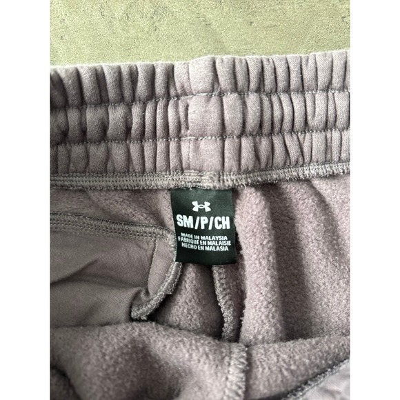 Under Armour Men's Icon Fleece Purple Joggers Size Small - Picture 4 of 6